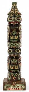 Appraisal: RICK WILLIAMS NITINAT BAND EAGLE CLAN VANCOUVER IS CARVED WOOD