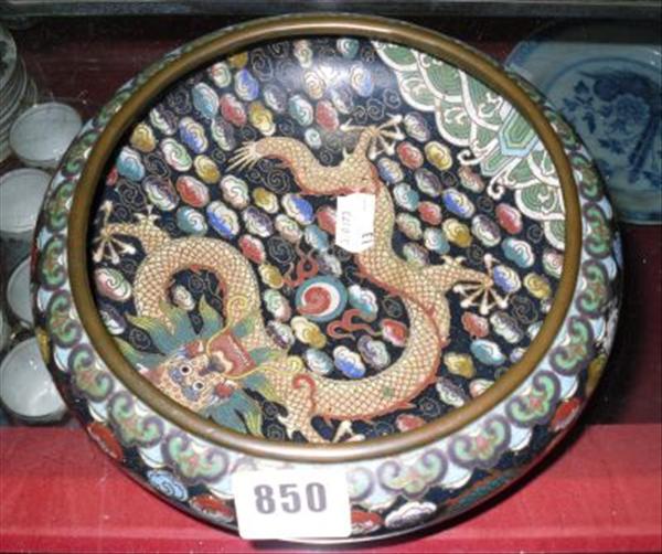 Appraisal: A cloisonne bowl and assorted ornaments