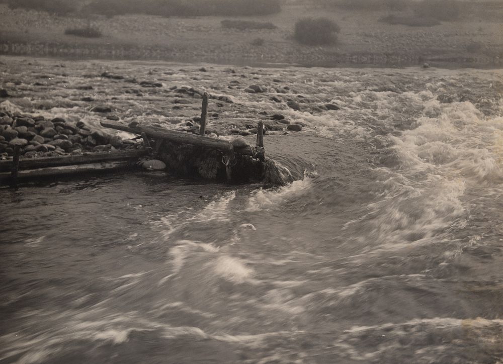 Appraisal: Edward Curtis Broken Fish-weir Edward S Curtis - Broken Fish-weir