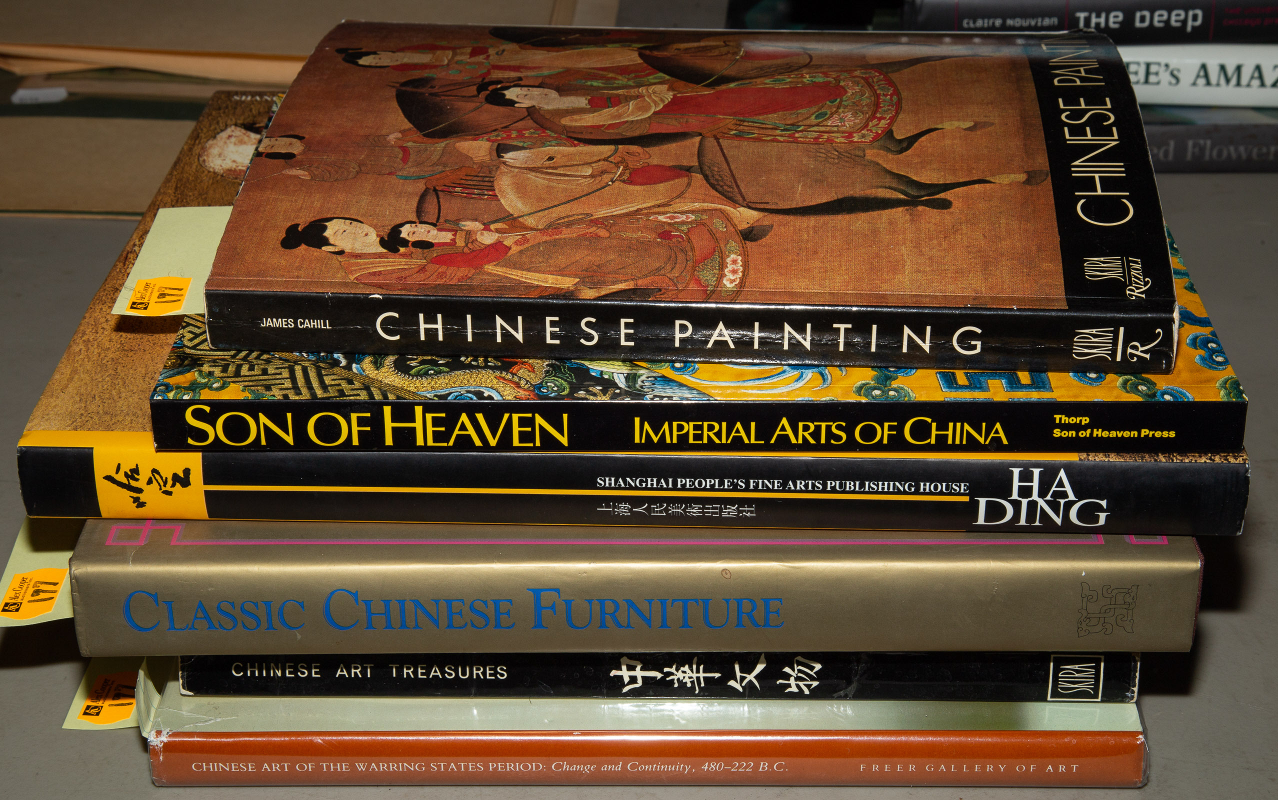 Appraisal: BOOKS ON ASIAN ART Approximately volumes Including some soft cover