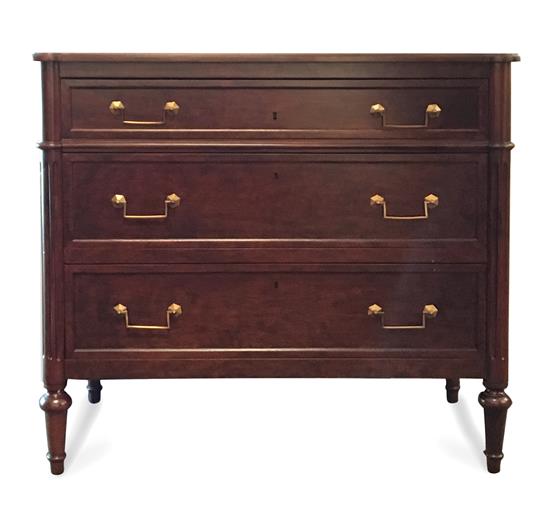 Appraisal: Sale Lot A A Directoire Style Mahogany Chest of Drawers