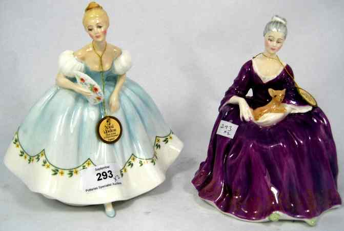 Appraisal: Royal Doulton Figures Charlotte HN And First Dance HN Both