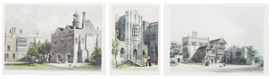 Appraisal: Chapman and Hall A group of three English Architectural works