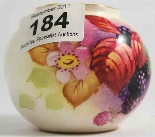 Appraisal: Royal Worcester Vase decorated with Blackberries by A Davis height