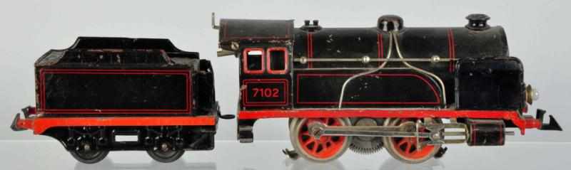 Appraisal: Marklin O-Gauge Electric Train Engine Tender German Includes no engine