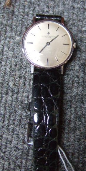 Appraisal: A gentleman's white gold circular cased Vacheron Constantin wristwatch with