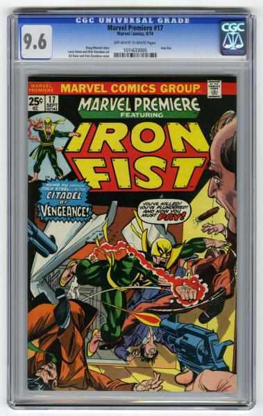 Appraisal: Marvel Premiere CGC Marvel Comics Click for full description