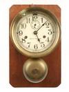 Appraisal: SHIP'S CLOCK - Seth Thomas brass cased wall mounted ship's