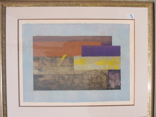 Appraisal: PAUL HORIUCHI Japanese - Color lithograph an artist's proof titled