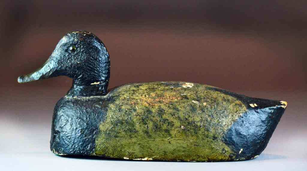 Appraisal: America Carved And Painted Duck DecoyAppears to retain it's original