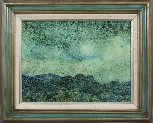 Appraisal: Francis Joseph Gyra Jr b abstract landscape th- st Century