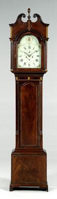 Appraisal: Fine New York Federal tall case clock arched and painted