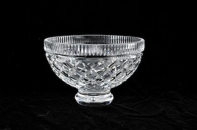 Appraisal: A Waterford Crystal Bowl In the Killeen pattern approx -