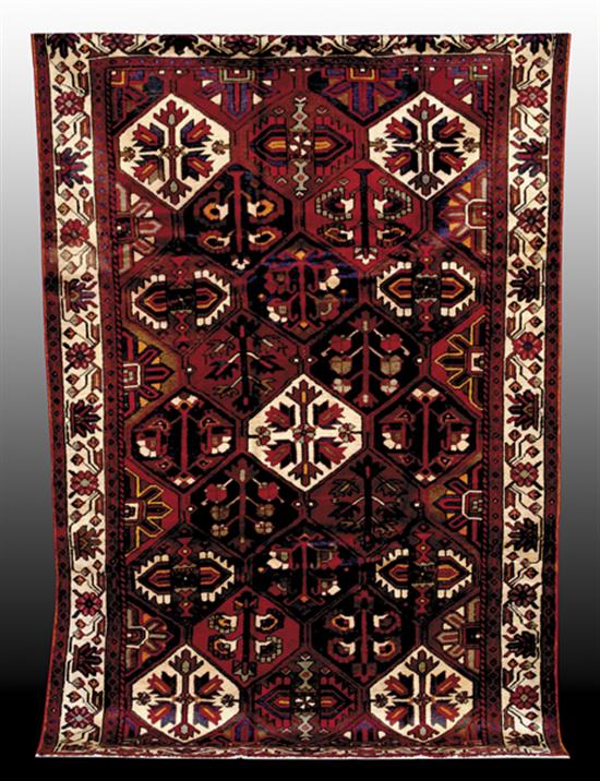 Appraisal: Persian Bakhtiari carpet ' x '