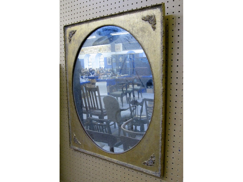 Appraisal: Gilt framed wall mirror