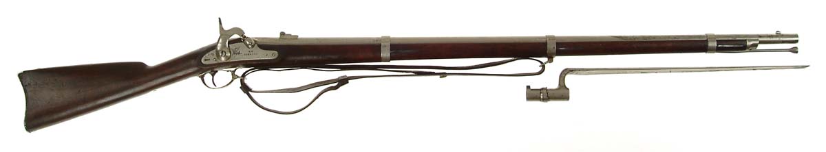 Appraisal: TRENTON MODEL RIFLED MUSKET W BAYONET SLING NSN Cal part