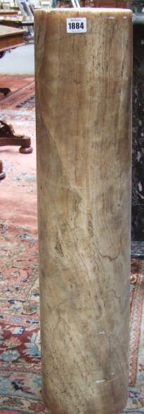 Appraisal: An Italian variegated alabaster pedestal column th century of plain