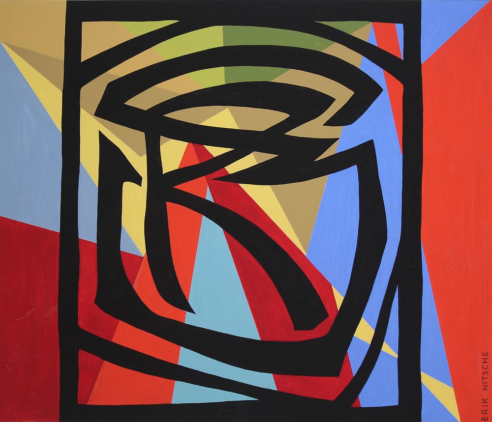 Appraisal: Erik Nitsche - Karl Schmidt-Rottluff Erik Nitsche Swiss - Karl