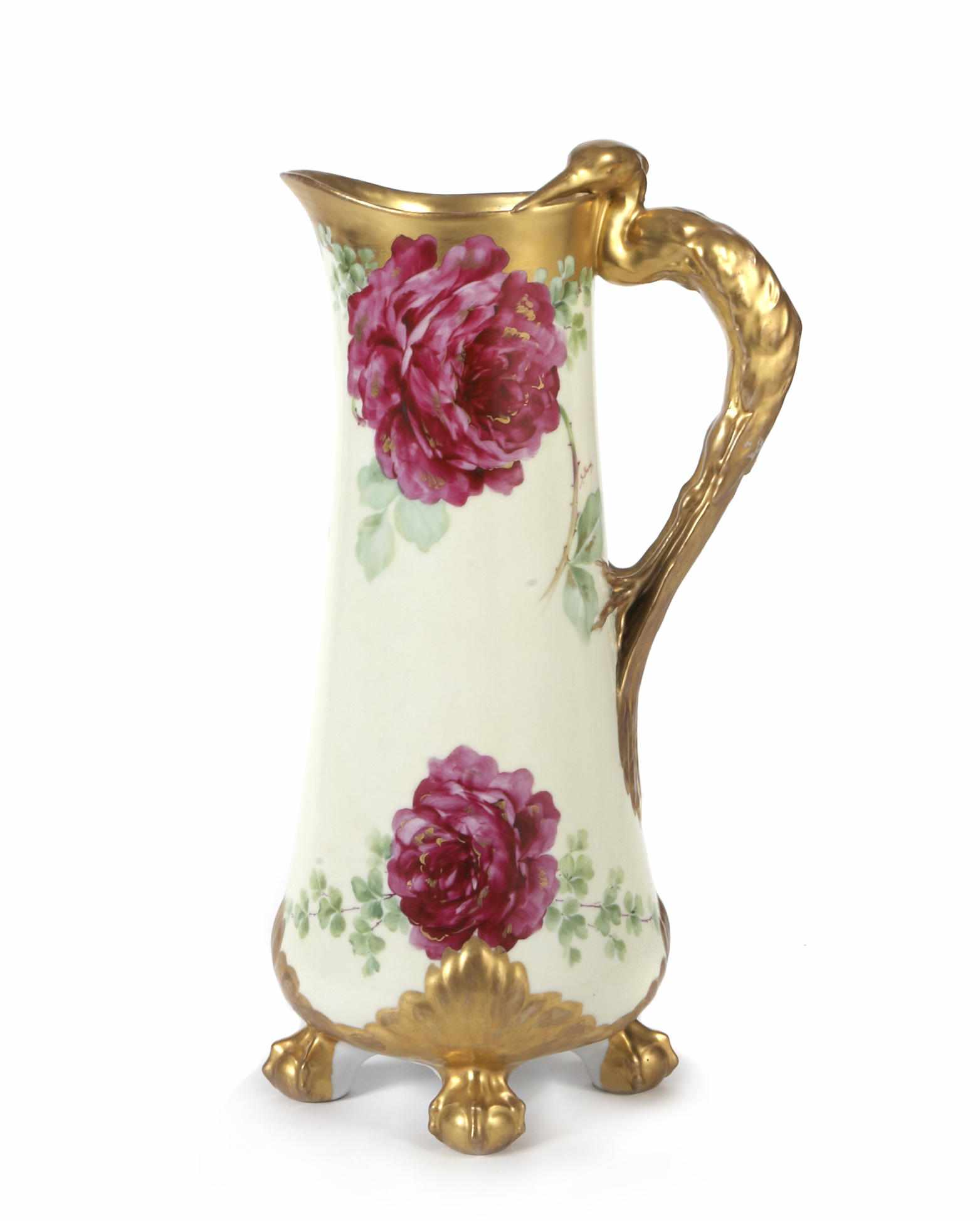 Appraisal: An Italian porcelain pitcher height in