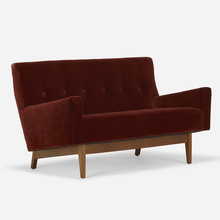 Appraisal: Jens Risom SETTEE FROM A NEW YORK INTERIOR BY THIERRY