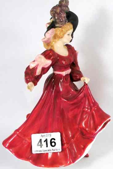 Appraisal: Royal Doulton Figure of the Year Patricia HN seconds