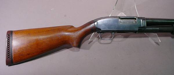 Appraisal: A gauge Winchester Model slide action shotgun Serial no for