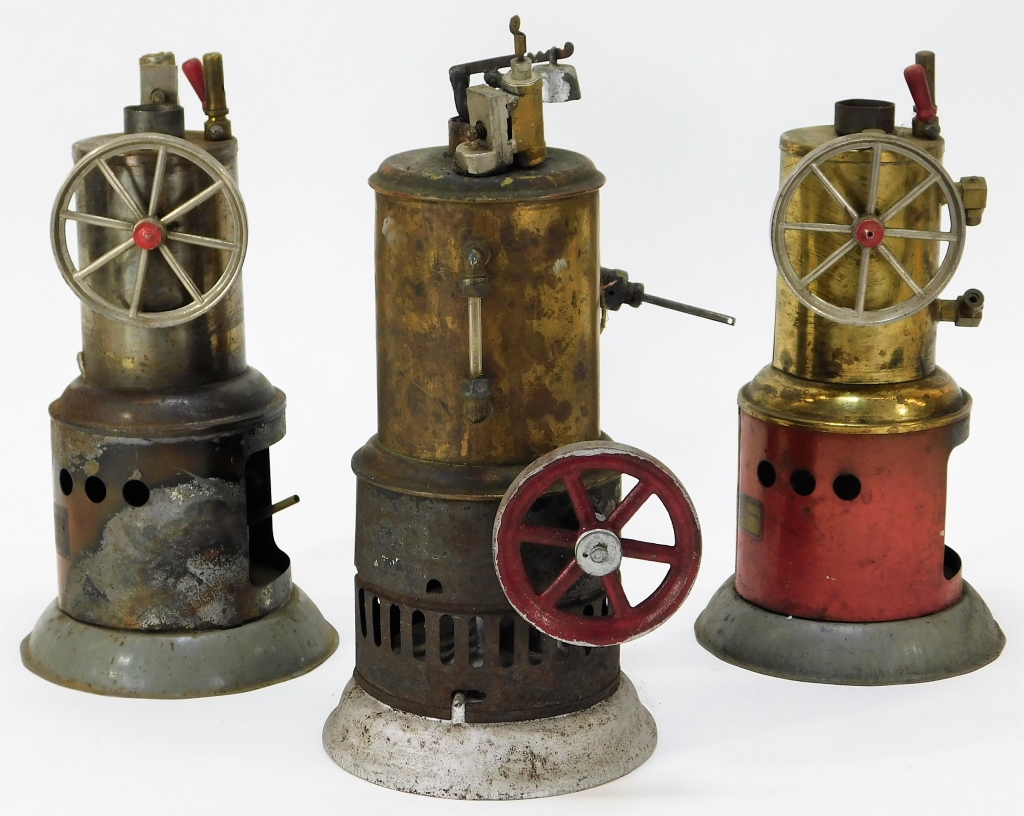 Appraisal: ANTIQUE WEEDEN VERTICAL STEAM ENGINES United States Early th CenturyIncludes