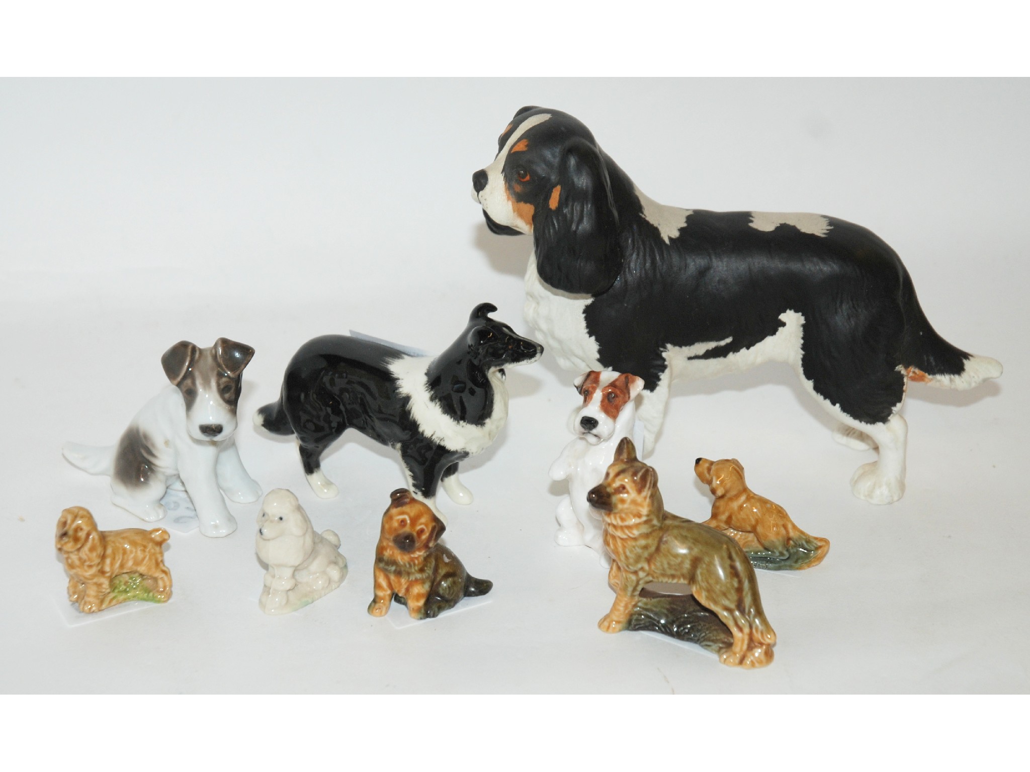 Appraisal: Beswick King Charles Spaniel Doulton begging Terrier Wade dogs and