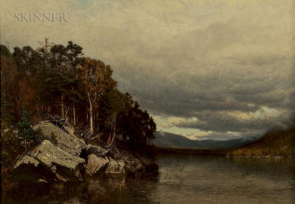 Appraisal: Alexander Helwig Wyant American - Adirondacks-Early Autumn Alexander Helwig Wyant