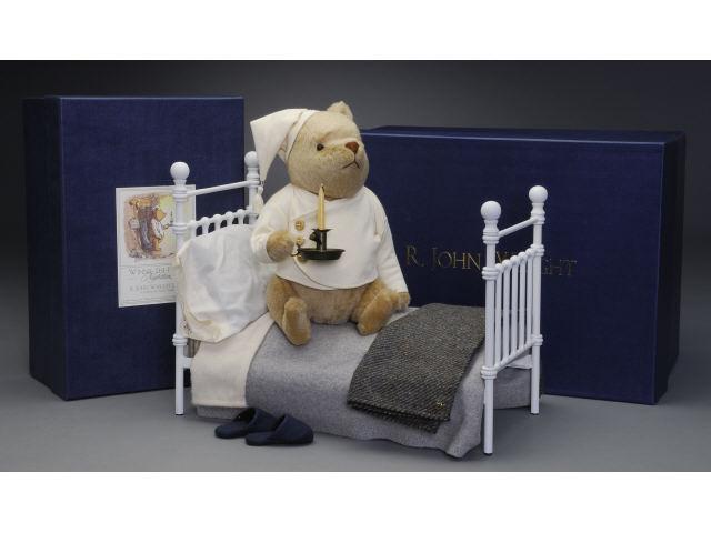 Appraisal: R John Wright Nighttime Pooh Bear's Bed - Walt Disney's