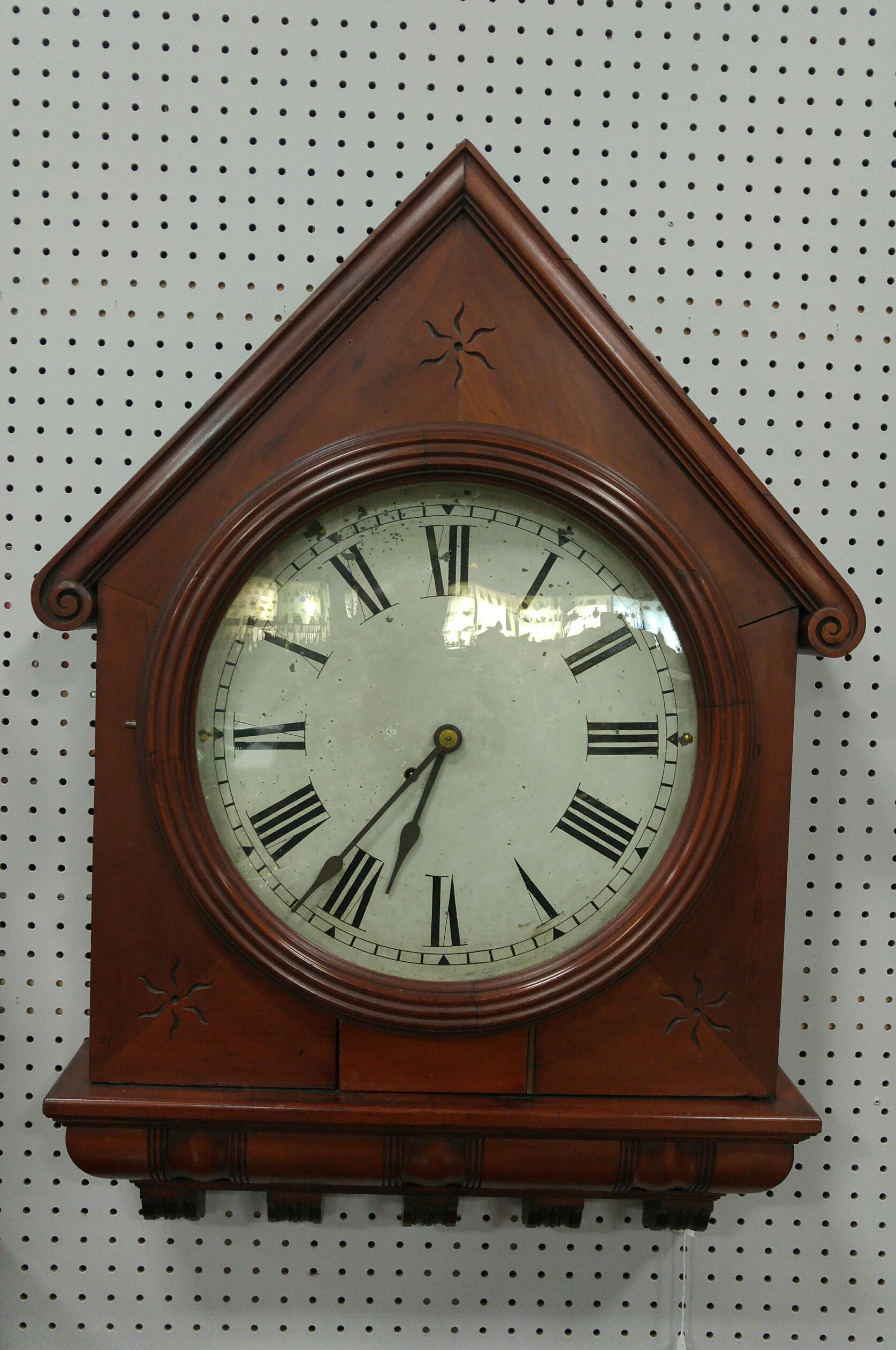 Appraisal: EASTLAKE VICTORIAN WALL CLOCK American th quarter- th century southern