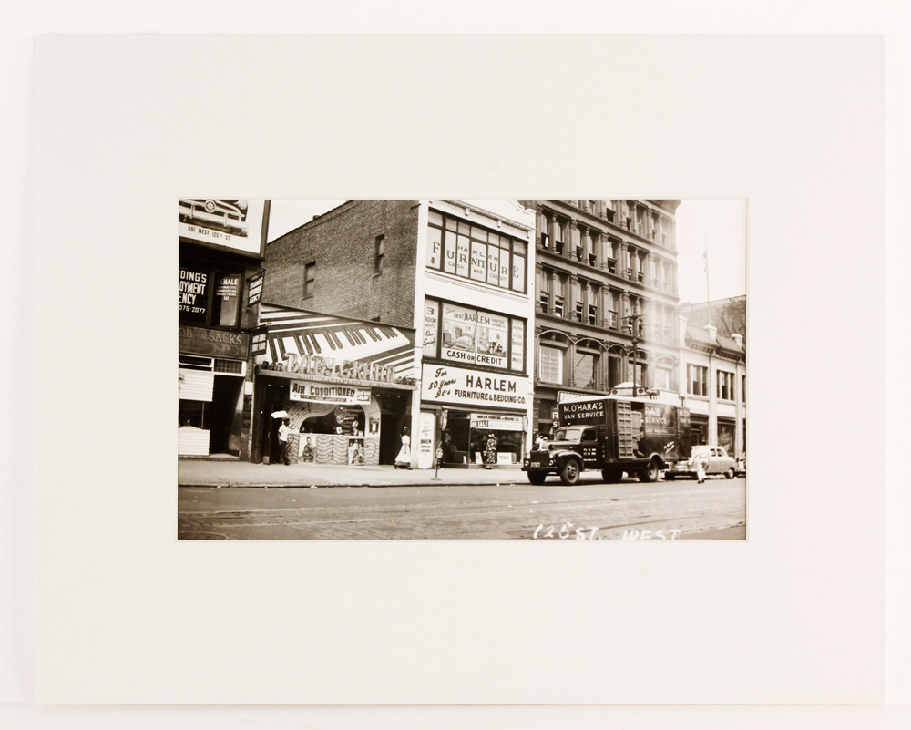 Appraisal: - Van Der Zee Harlem Furniture Photograph James Van Der