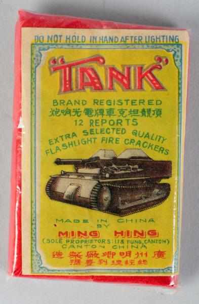 Appraisal: Tank -Pack Firecrackers Class Manufactured by Ming Hing Condition Near