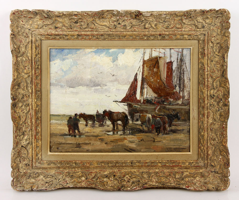 Appraisal: - Thieme Beach Scene O C Anthony Thieme American beach