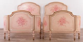 Appraisal: Marcel Tartaglia Louis XVI Style Twin Bed Pair Pair of