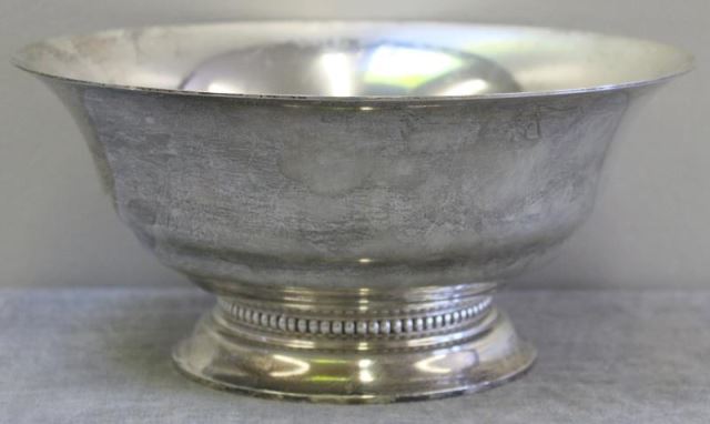 Appraisal: STERLING Towle Sterling Pedestal Bowl Total approx weight is troy