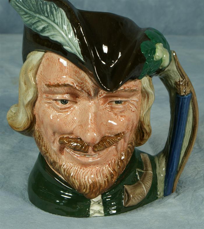 Appraisal: Royal Doulton mug D Robin Hood no damage tall Estimate