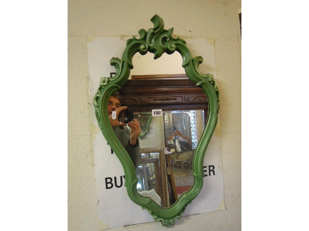 Appraisal: Five wall mirrors of varying design including a small Chippendale