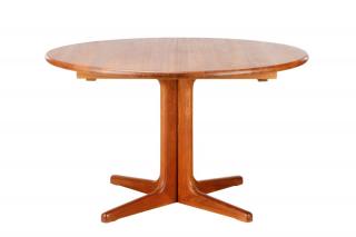 Appraisal: Moller Style Danish Modern Teak Dining Table Style of Niels