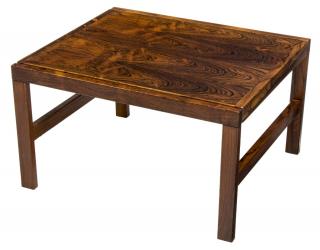 Appraisal: SWEDISH MID-CENTURY MODERN LOW ROSEWOOD TABLE Swedish mid-century modern low