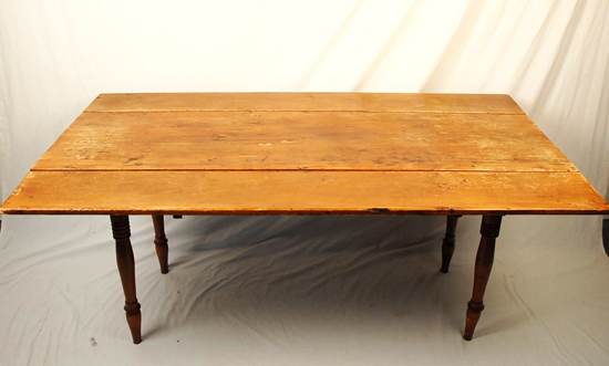 Appraisal: An Early Maple Drop Leaf Table in the Sheraton taste