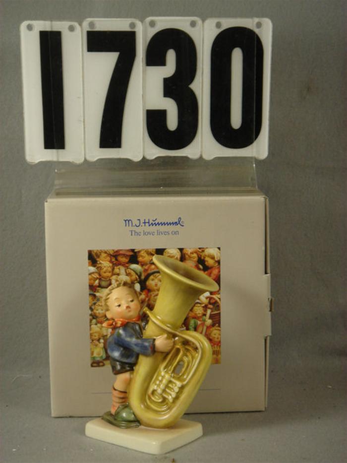 Appraisal: MJ Hummel by Goebel The Tuba Player Hum number mint