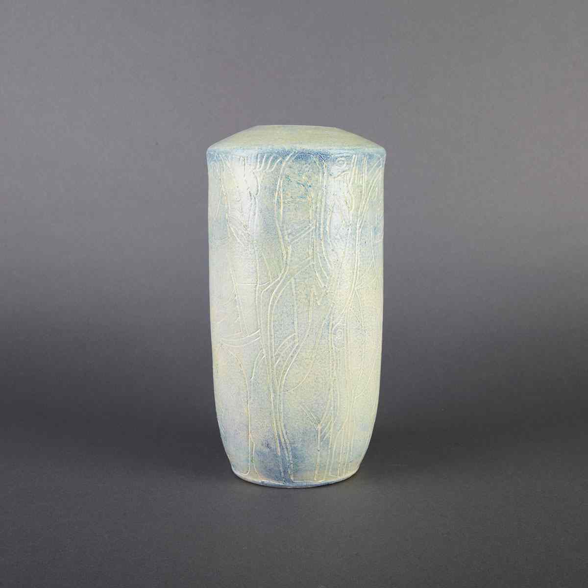 Appraisal: Brooklin Pottery Vase Theo and Susan Harlander mid- th century