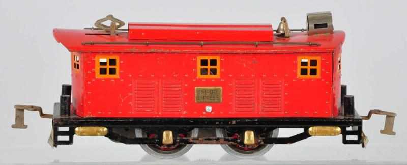 Appraisal: American Flyer No Electric Style Locomotive Description American Pre-war Standard