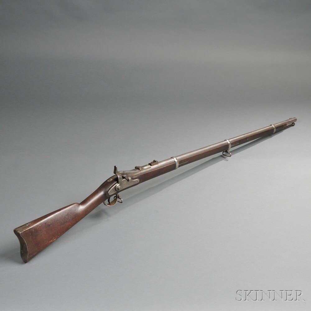 Appraisal: Model Allin Conversion Trapdoor Springfield c walnut stock with light