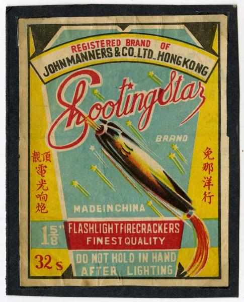 Appraisal: Shooting Star - -Pack Firecracker Label John Manners Company LTD