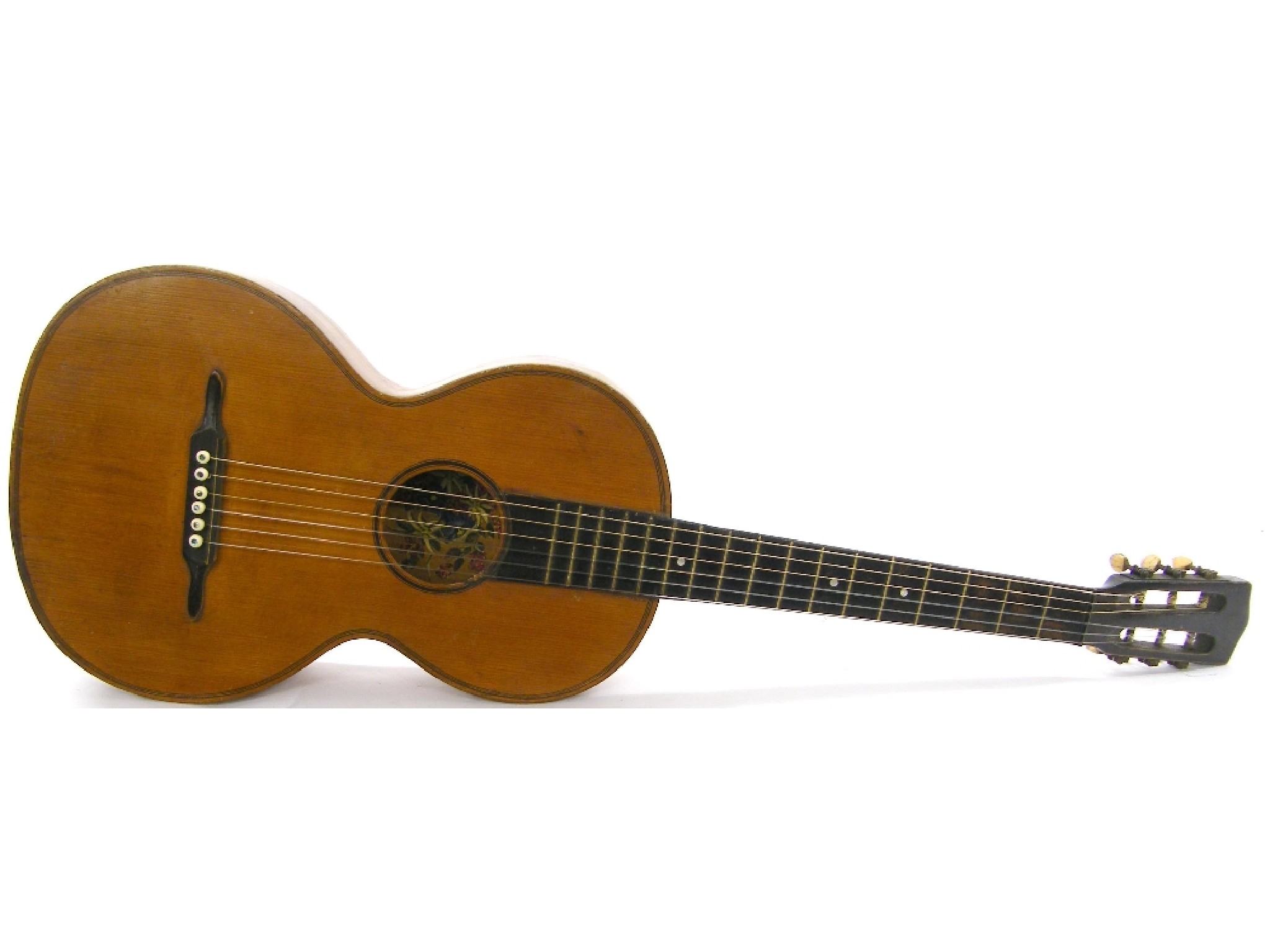 Appraisal: Parlour guitar circa a f