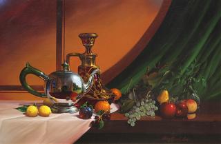 Appraisal: Painting Stanley Brice Stanley Brice American b Untitled Still Life