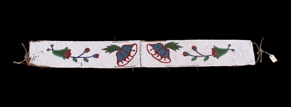 Appraisal: Montana Crow Fully Beaded Belt c The lot features a