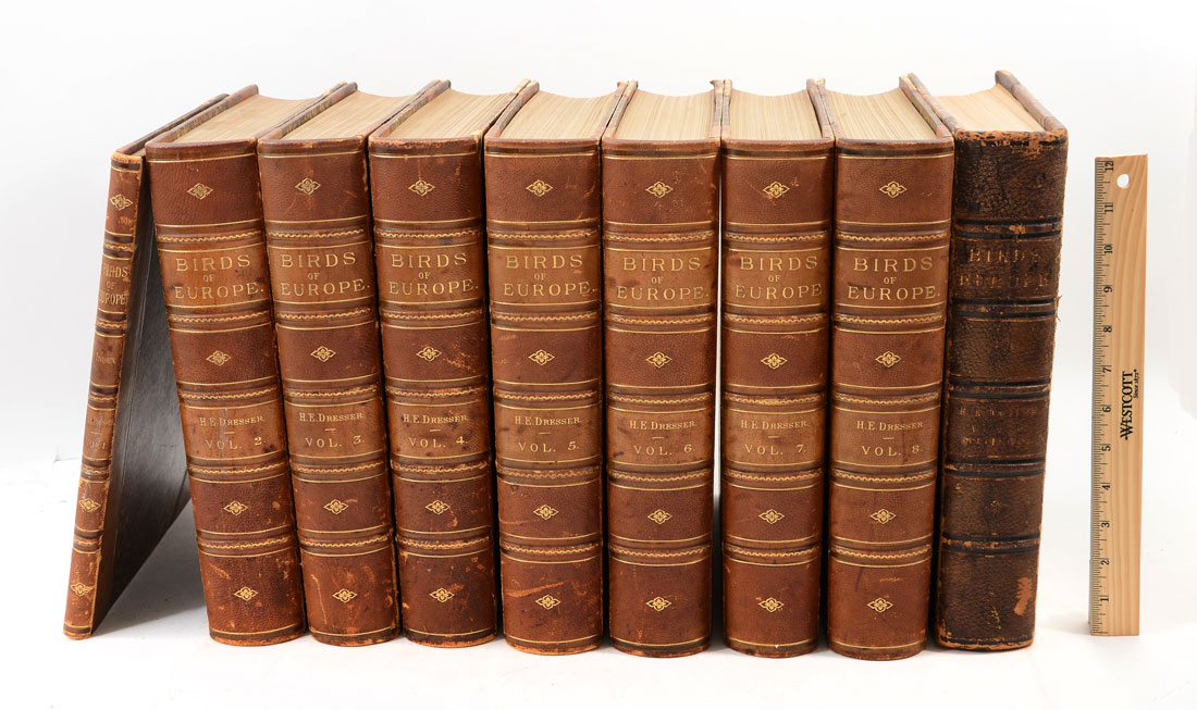 Appraisal: DRESSER Henry Eeles English - volumes including index and supplement